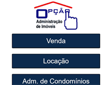 Tablet Screenshot of opcao.imb.br
